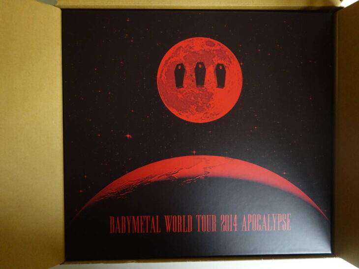 WORKLD TOUR 2014 APOCALYPSE THE ONE限定版 2Blu-ray+4CD ステッカー