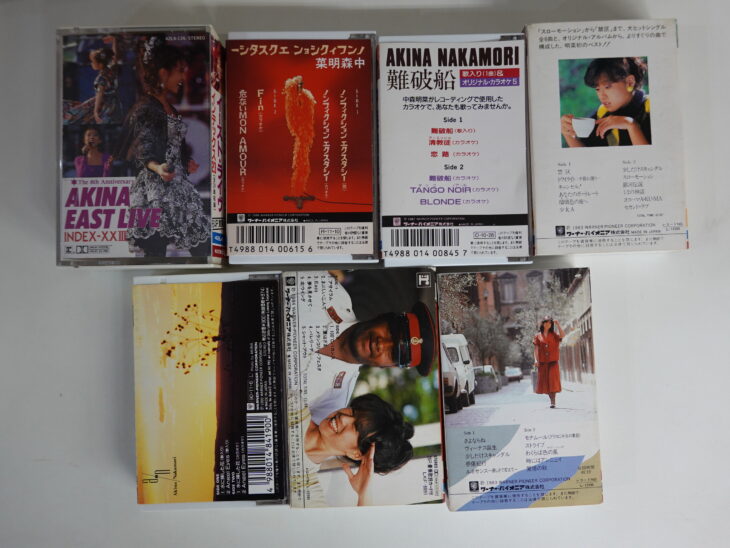 ほぼ未開封 ファンクラブ限定品 カセットテープ 中森明菜 宅配買取