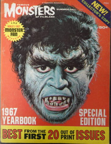 Famous Monsters of Filmland 1967 YEARBOOK