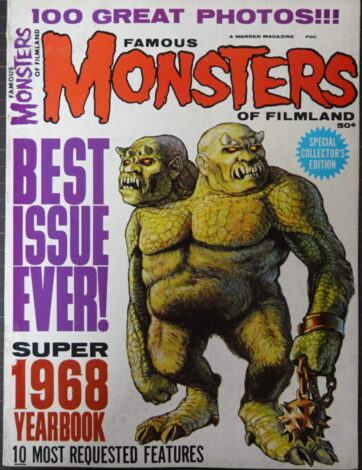Famous Monsters of Filmland 1968 YEARBOOK