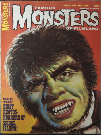 Famous Monsters of Filmland No.34（1965年8月号）