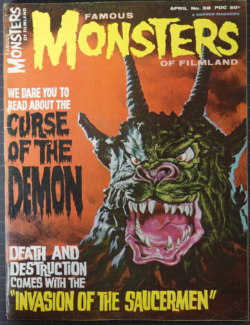 Famous Monsters of Filmland No.38（1966年4月号）