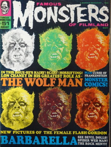 Famous Monsters of Filmland No.51 (1968年8月号)