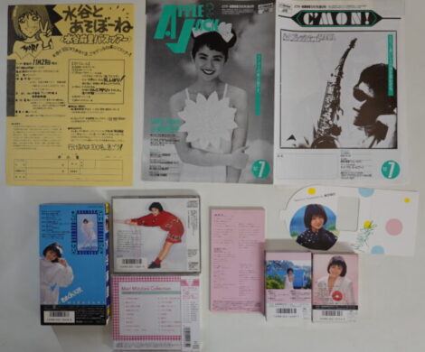 水谷麻里チラシ他