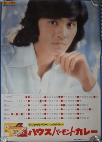 西城秀樹ポスター ハウスバーモントカレー他