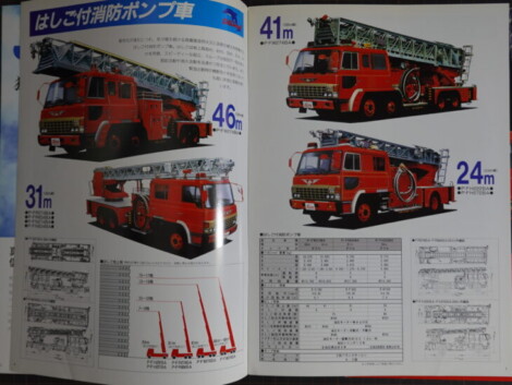 日野スーパードルフィン消防車・レンジャー消防車