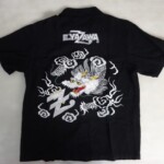 矢沢永吉 龍刺繍 スカシャツ
