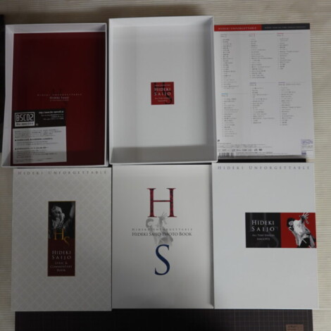 CD-BOX「HIDEKI UNFORGETTABLE」