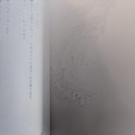 絵本『Perdu dans le bois（森のいいわけ）』金子國義イラスト 吉田稔 作