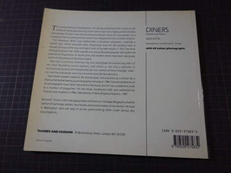 ダイナー写真集 洋書 DINERS PEOPLE AND PLACES